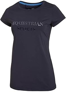Schockemöhle Lisa Night - Camiseta deportiva femenina, color azul oscuro