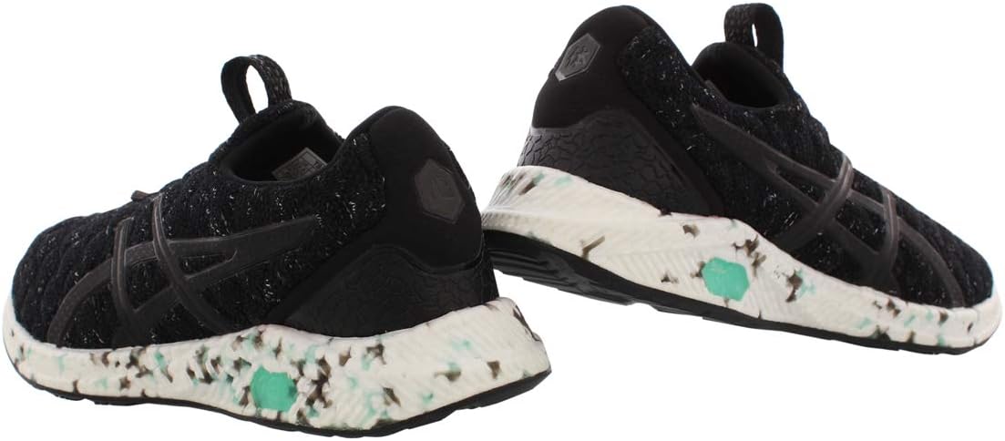 ASICS Women's HyperGEL-KENZEN Running Shoes, 8.5, BLACK/OPAL GREEN/WHITE