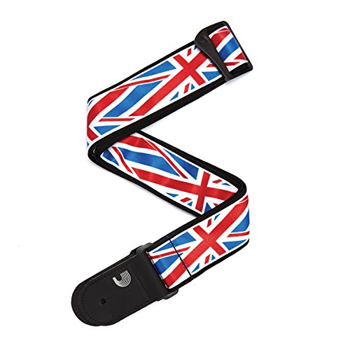 Planet Waves Geweven gitaarband - Union Jack
