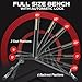Fitness Reality Multi-Function Adjustable Power Rack Squat Stand with The 1000 Super Max Bench
