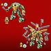 Lego NINJAGO Lloyd’s Mech Battle EVO Building Set 71781, with 2 Action Figures, 2 Posable Ninja Action Figures to Build, Ninja Toy for Kids Ages 6+ with Bone Warrior and Golden Lloyd Minifigures