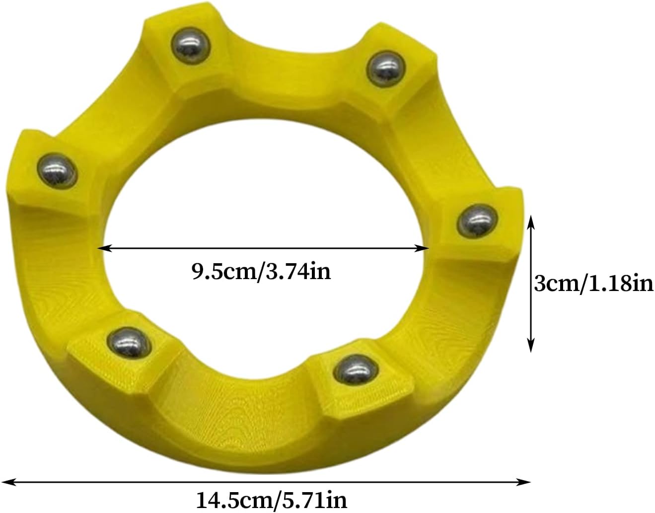 Bowling Ball Spinner Stand Multi-Angle Grip Non-Slip Universal Smooth | Ball Display Stand Cup Holder for Polishing Sport Maintenance Grinding For Home