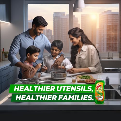 Vim Dishwash Anti Bac Liquid, Neem, 750 ml (VILY100) - Image 6