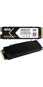 Amazon | WINTEN SSD 1TB M.2 2280 NVMe PCIe Gen4x4 最大読取7000MB/s
