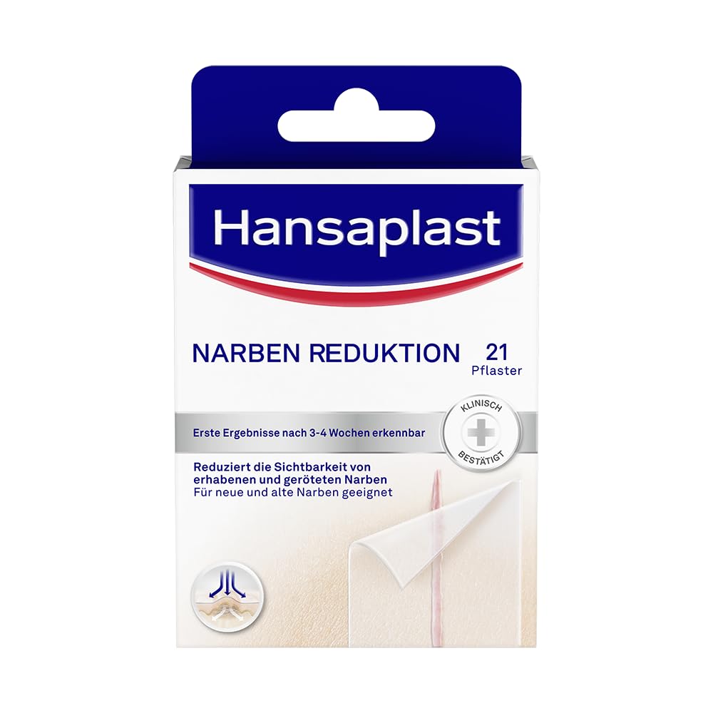 Hansaplast Pflaster zur Behandlung von Narben, 21 pc Pansement