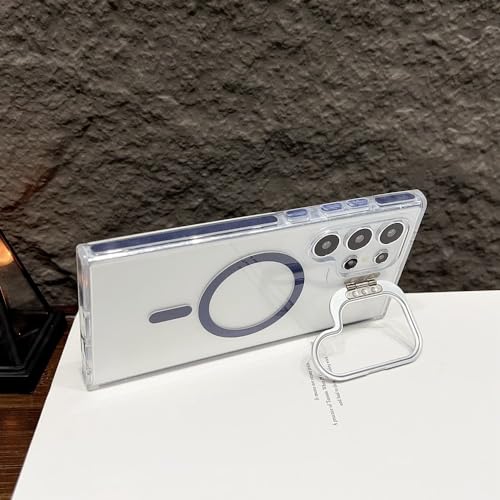Coque Samsung S24 Ultra antichoc transparente support rigide noir