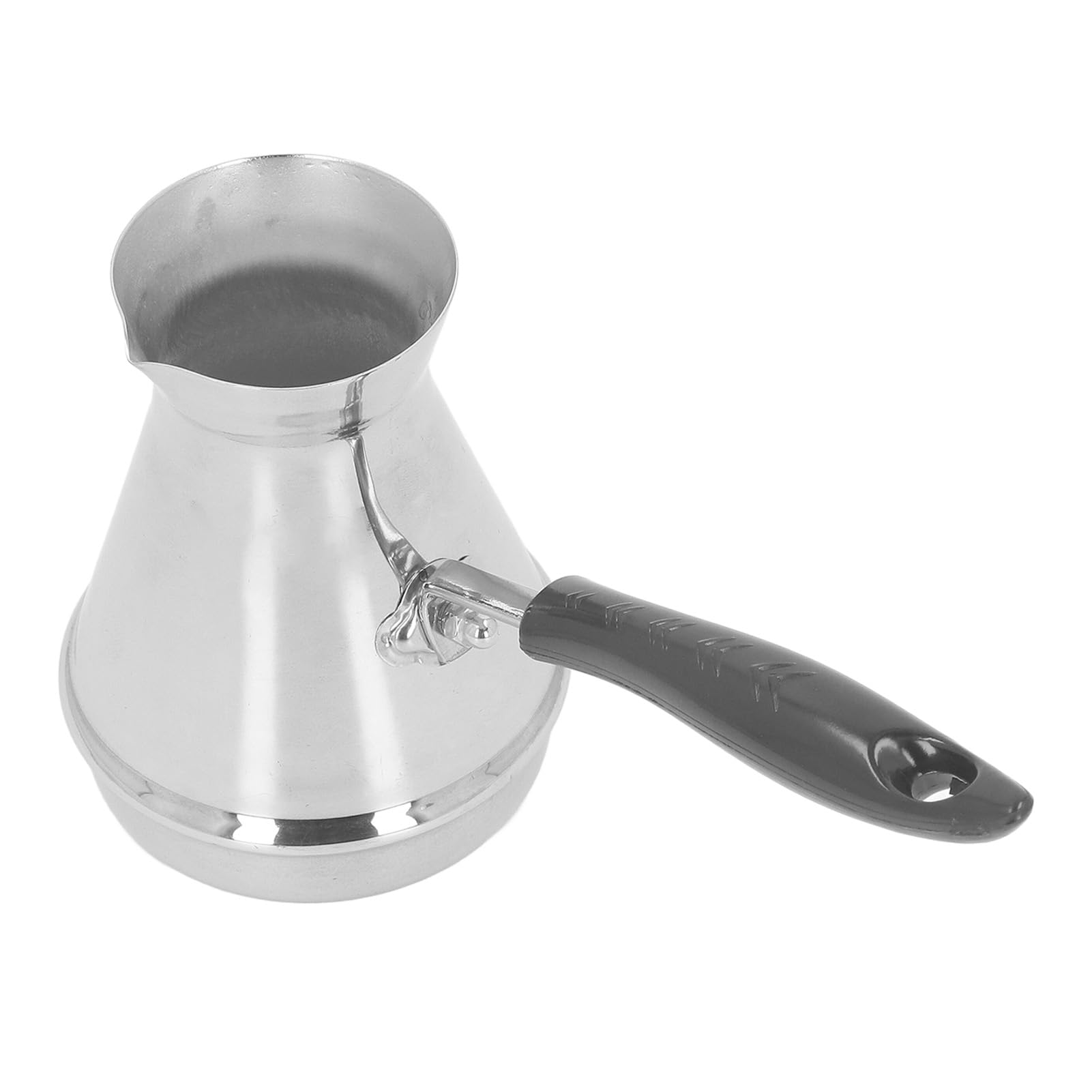 SIXRUN Juego de Turca de 2 Piezas, Tetera de Acero Inoxidable con Largo para el Hogar, Cocina y Oficina (850ml)