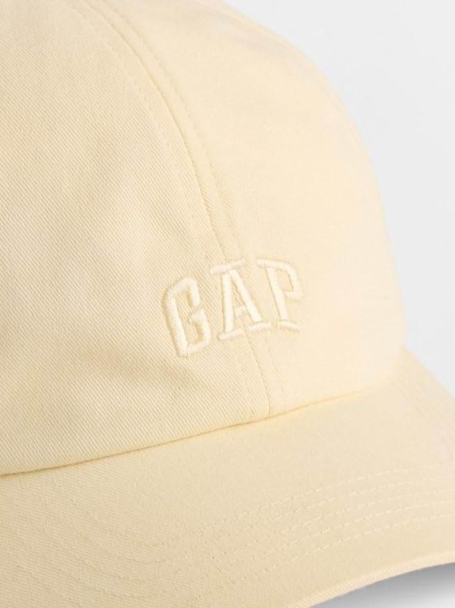 Image of Gap Men Solid Baseball Cap with Embroidered Logo