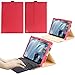 KuRoKo Case for Acer Switch Alpha 12 SA5-271 12-Inch QHD Touchscreen 2-in-1 Laptop , Premium PU Leather Case Cover For Acer Switch Alpha 12 SA5-271 (Red)