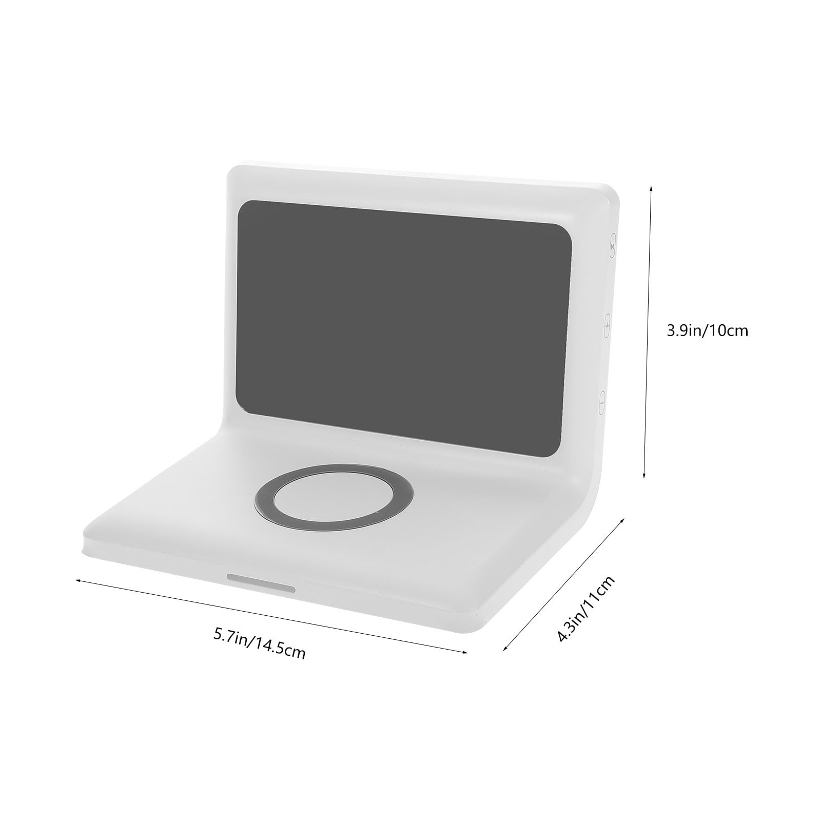 Cargador Inalámbrico para Teléfono Despertador, Tipo C, Blanco