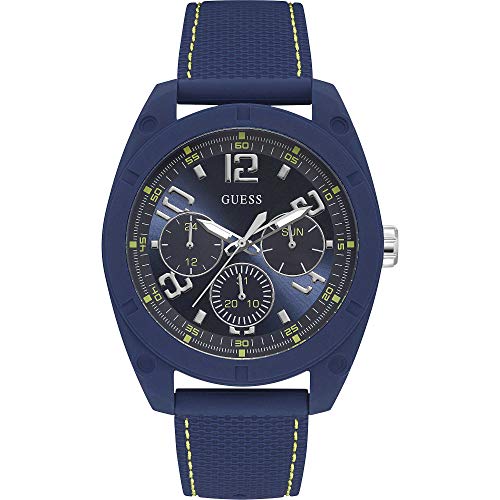 GUESS Reloj Analógico para Hombre de Cuarzo con Correa en Silicone W1256G3 GUESS Reloj Analógico para Hombre de Cuarzo con Correa en Silicone W1256G3