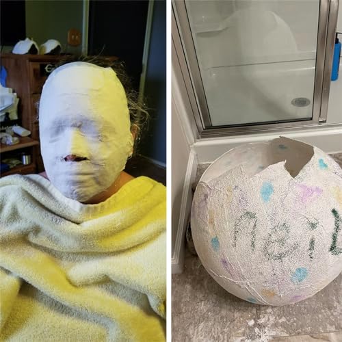 Gipsbinden Set 7,5 x 270 cm Gipsrollen Gips Binden Babybauch Gipsabdruck Gipsbinde Rolle Abdruck Verband zum Basteln und Modellieren 6er Pack