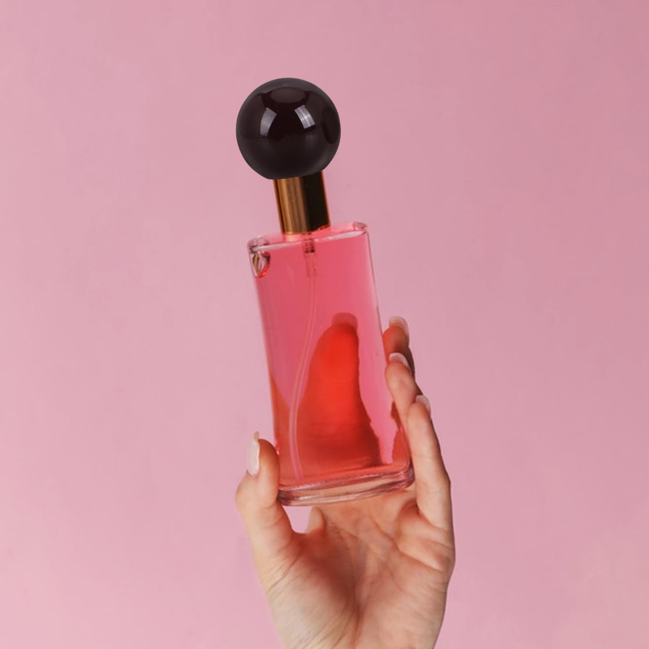 NOLITOY 5Pcs Colorful Perfume Ball Cover, 1.38Inch Replacement Caps for Spray Bottles Elegant High Gloss Finish Versatile for Dates and Parties - Image 9