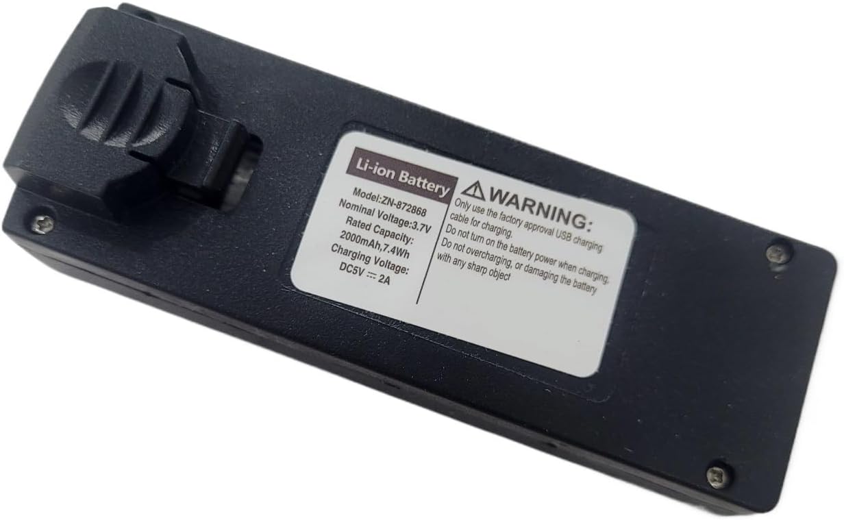 Compatible for S181 RC Helicopter Drone Battery 3.7V 2000mAh Replacement Spare Part Accessory