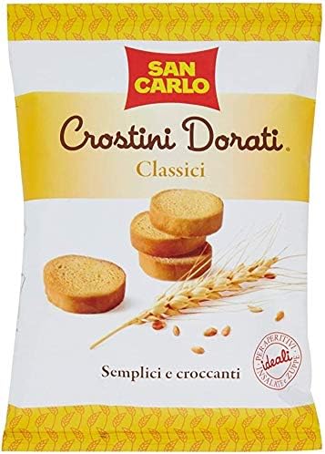 14x San Carlo Crostini Dorati Savory Biscuits Salty Snack Crispy ...