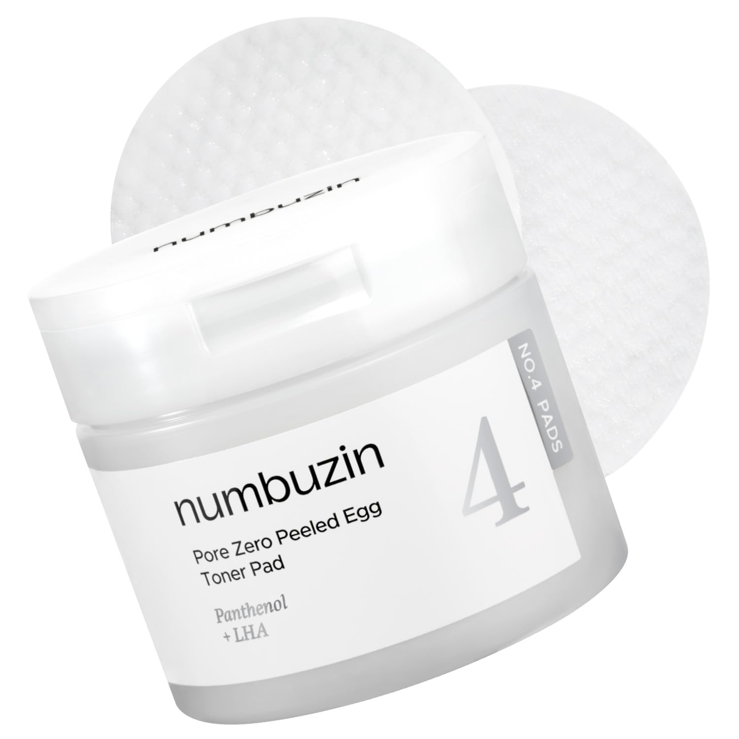 Amazon.com: numbuzin No.4 Toner Pads | Pore Zero Peeled Egg Toner