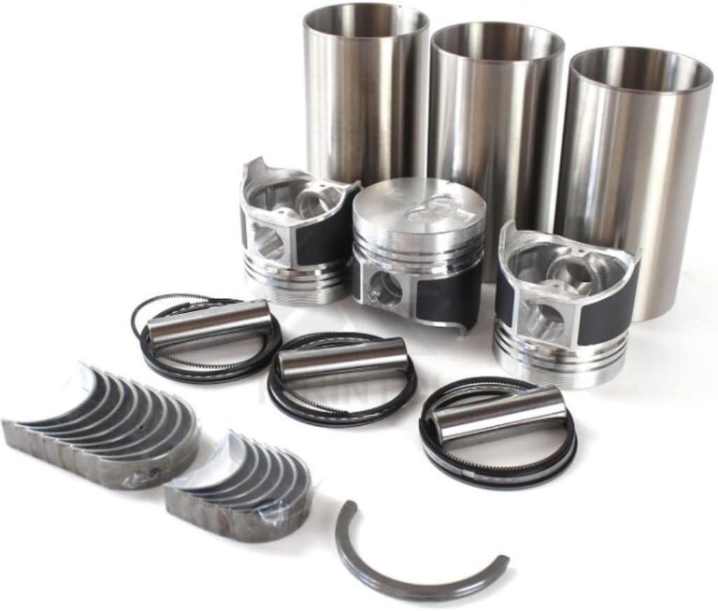 3KC1 3KC1PA 980cc Overhaul Rebuild Kit STD Φ74mm Compatible with Isuzu Compatible with Hitachi EX12 EX15 Excavator Parts