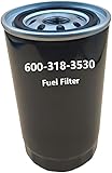 Sincerity 600-318-3530 Fuel Filter Compatible with KOMATSU Forklifts FD40-10, FD40Z-10, FD45-10,