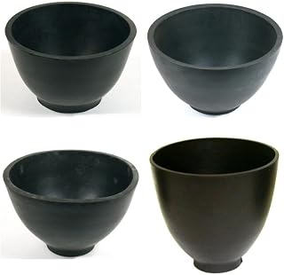4 Rubber Investment Mixing Bowls Jewelers Casting Design & Repair Tools