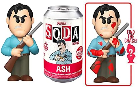 Funko Vinyl SODA: Evil Dead- Ash w/(BD) Chase(IE) 1 In 6 Chance Of Receiving A Chase Variant (Styles May Vary)