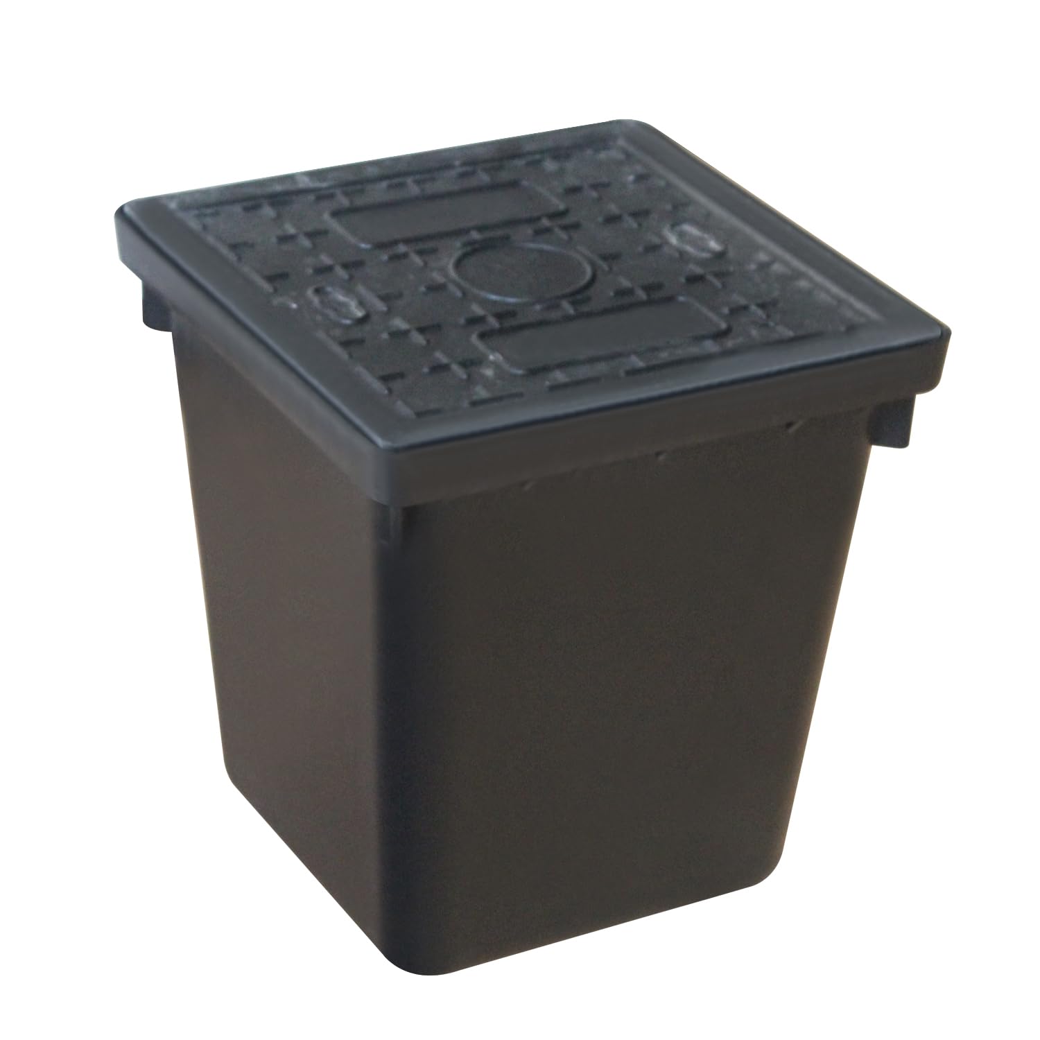 Arqueta electrica estanca para telecomunicaciones caja derivación eléctrica exterior conexión eléctrica exterior conexiones impermeable derivación exterior arqueta de plastico (L410mm W410mm H450mm)