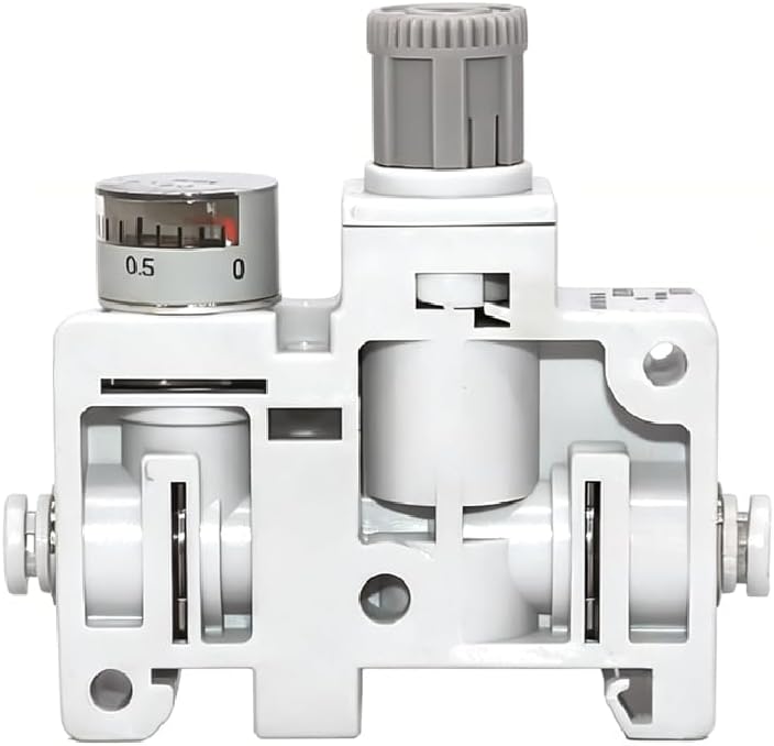 ARM5SA-06-A Mini Pneumatic Regulator 4mm Push-in 0.05-0.7MPa Gauge | precision control,compact design,industrial pneumatic systems,stable output; easy installation