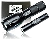LAST MAN 2-Piece Opti-Flood LED Flashlight Kit with Rechargeable Lithium-Ion Batteries