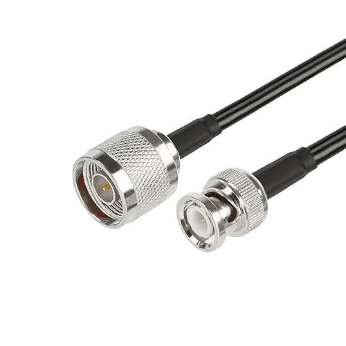 L*/M*R195 �P�[�u�� N ���� BNC �I�X���X�R�l�N�^ 50-3 50ohm ���� WI/*FI an*/�A���e�i�����p(NM-BNCM,0.2m)