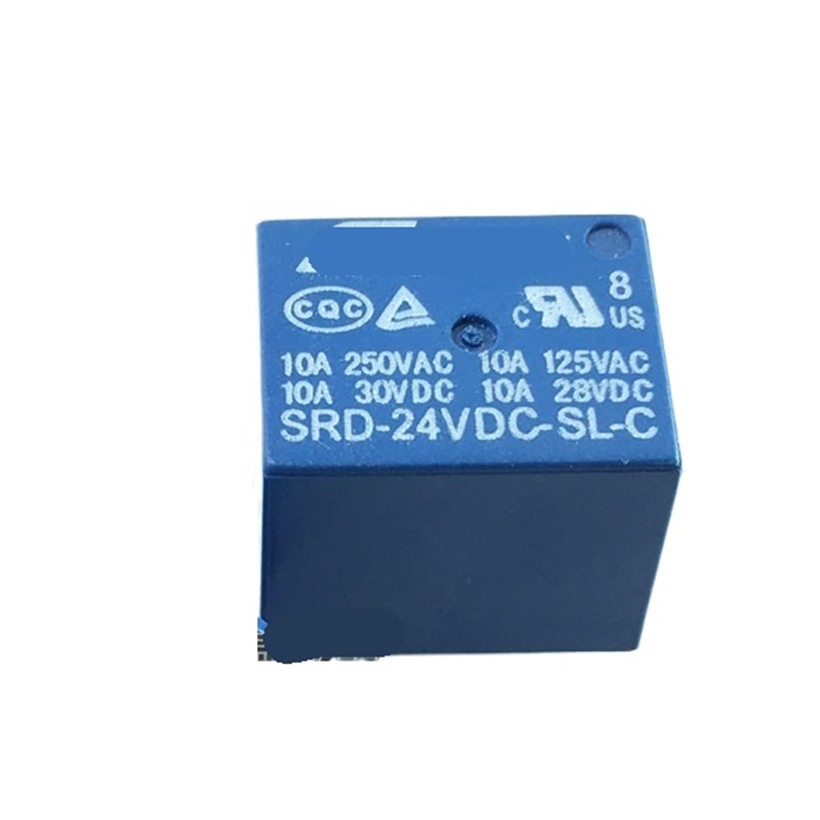 Relais de puissance 24VDC SRD-24VDC-SL-C avec contact normalement ouvert 10A 250V