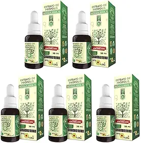 Extrato De Própolis Verde 70 Apis Flora 30ml - Kit C/5 Unidades