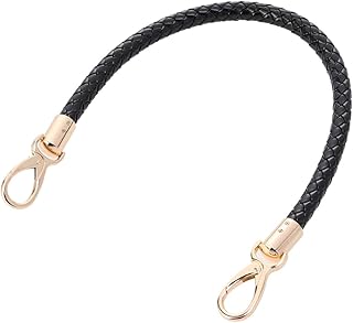 ARTIBETTER 2Pcs 52 Centímetros Bolsa Saco Bolsa de Couro Bolsa de Alça de Substituição Alça Trançada Mulheres Embreagem Saco de Lidar Com Alça Com Fecho Da Lagosta DIY Saco de Material