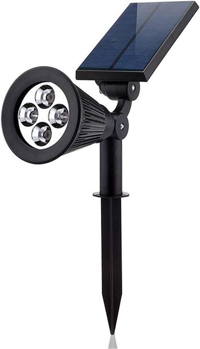 Siensync Solar LED Lights - [3rd Generation] (TM) 2-in-1 Solar Powered Outdoor Spotlight (Changing Color LEDs) for Landscape Lighting Waterproof Wall Light Bulb Driveway Yard Lawn Pathway Garden