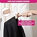 Florida Brands Padded Clothing Fabric Hangers for Women Clothing - Earth Tone, Set of 12 Premium Coat Hangers for Closet, Bride Hanger for Wedding Dress, Sweater Hangers