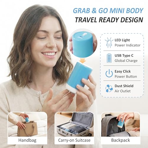 Image of Cozy Essential Travel Vacuum Storage Bags with Rechargeable Cordless USB Pump, Space Saver Bags for Luggage, Suitcase, Carry-On, for Clothes, Blankets, Bedding & Seasonal Storage,12 Combo