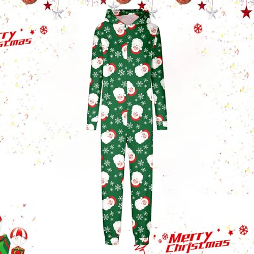 Family Christmas Pajamas Matching Sets Xmas PJs Matching Set Holiday Family Sleepwear Sets Long Sleeves Jumpsuits3
