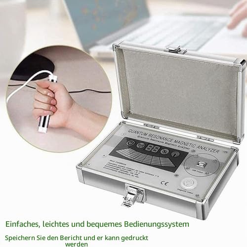 Quantum Resonance Magnetic Analyzer - Professional Health Analyzer for Comprehensive Physical Health Testing - Compatible with All Systems