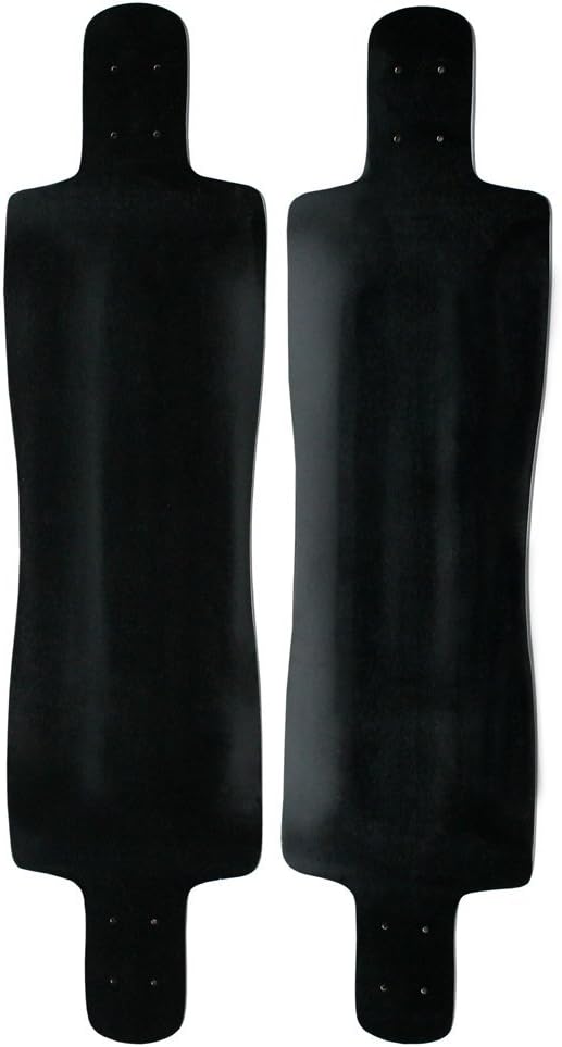 FreeRide Freestyle Longboard Deck Drop Down Concave Black 10 X 40 Cruiser