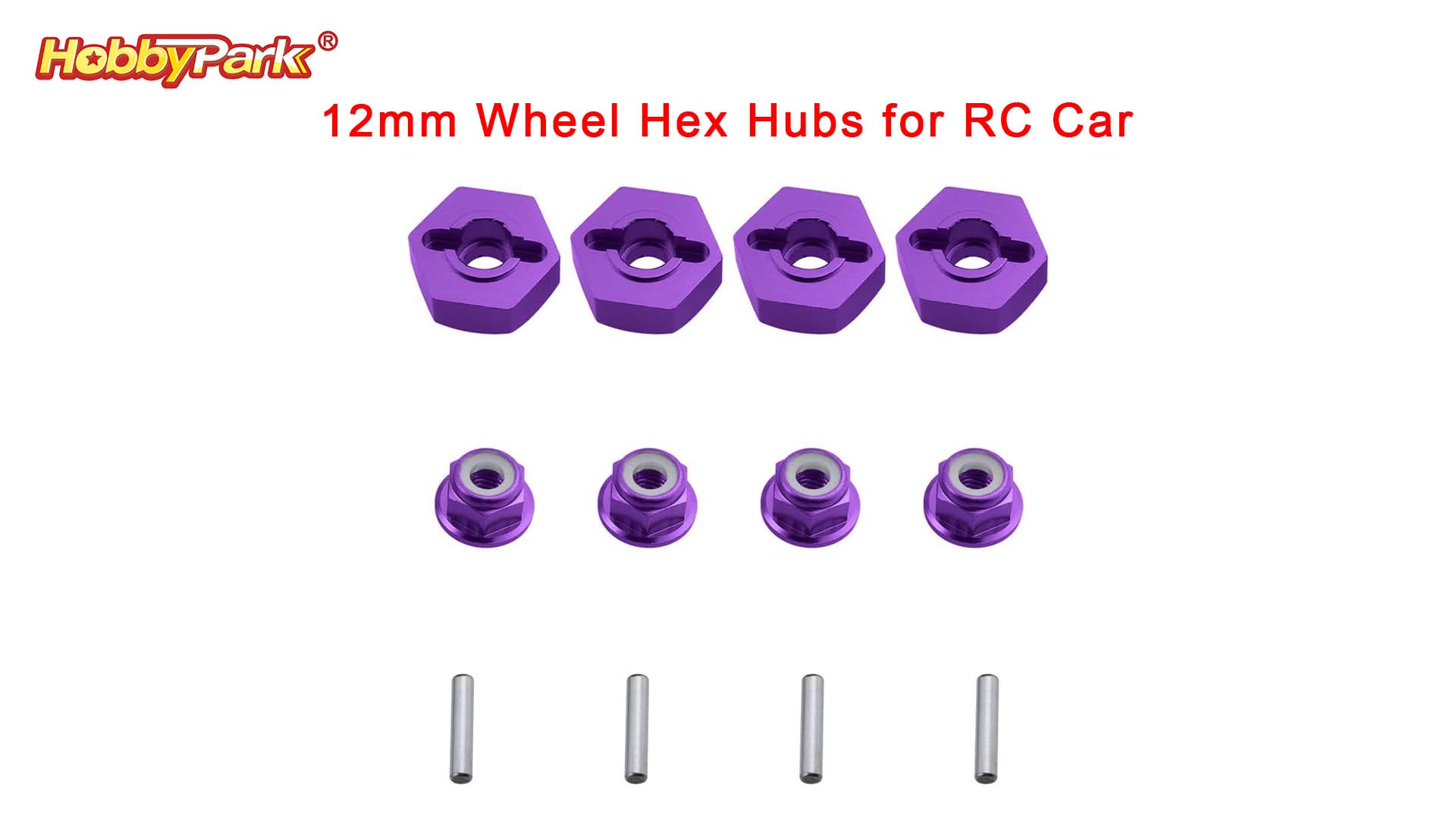Amazon.com: Hobbypark 12mm Aluminum Wheel Hex Drive Hub