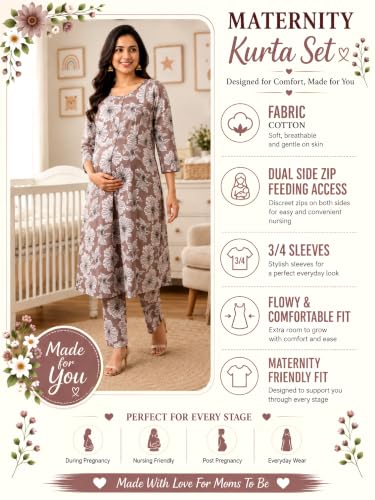 Image of RITIJYA Cotton Cord Set for Women