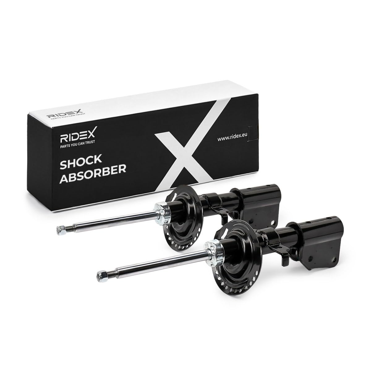 RIDEX 2x Amortisseur Avant Pression de gaz Compatible avec RENAULT Espace 4 JK, JK0/1 Vel Satis 3/5 portes BJ0