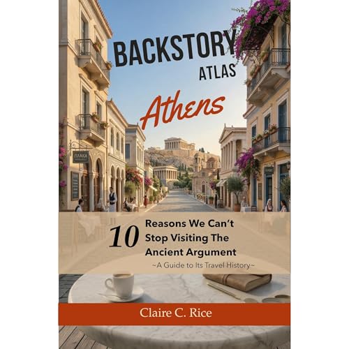 Backstory Atlas Athens Audiolibro Por Claire C. Rice arte de portada