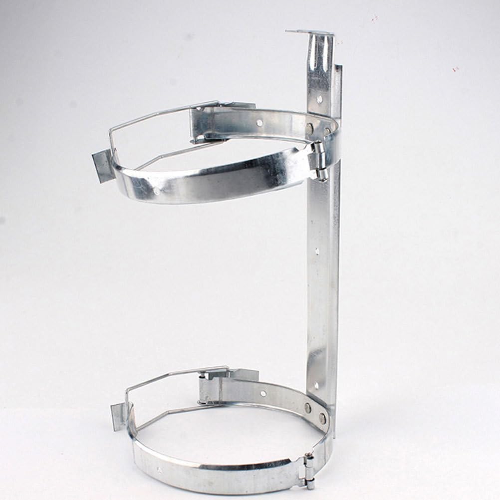 Alipis 2piezas Soporte De Pared para Extintor De Incendios Montaje Y Práctico Rack De Almacenamiento para Extintor Accesorio Esencial para Seguridad Hogares Y Coches