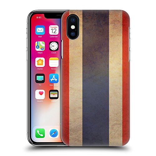 Coque iPhone X et XS drapeau Thaïlande vintage, un style unique et haute résistance