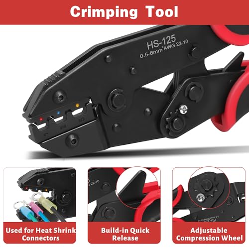Kit d'outils à dénuder et à sertir pour rénover l'électricité de la maison