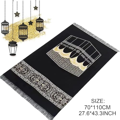Faxianther Portable Muslim Prayer Rug Rosary Kit - Image 4