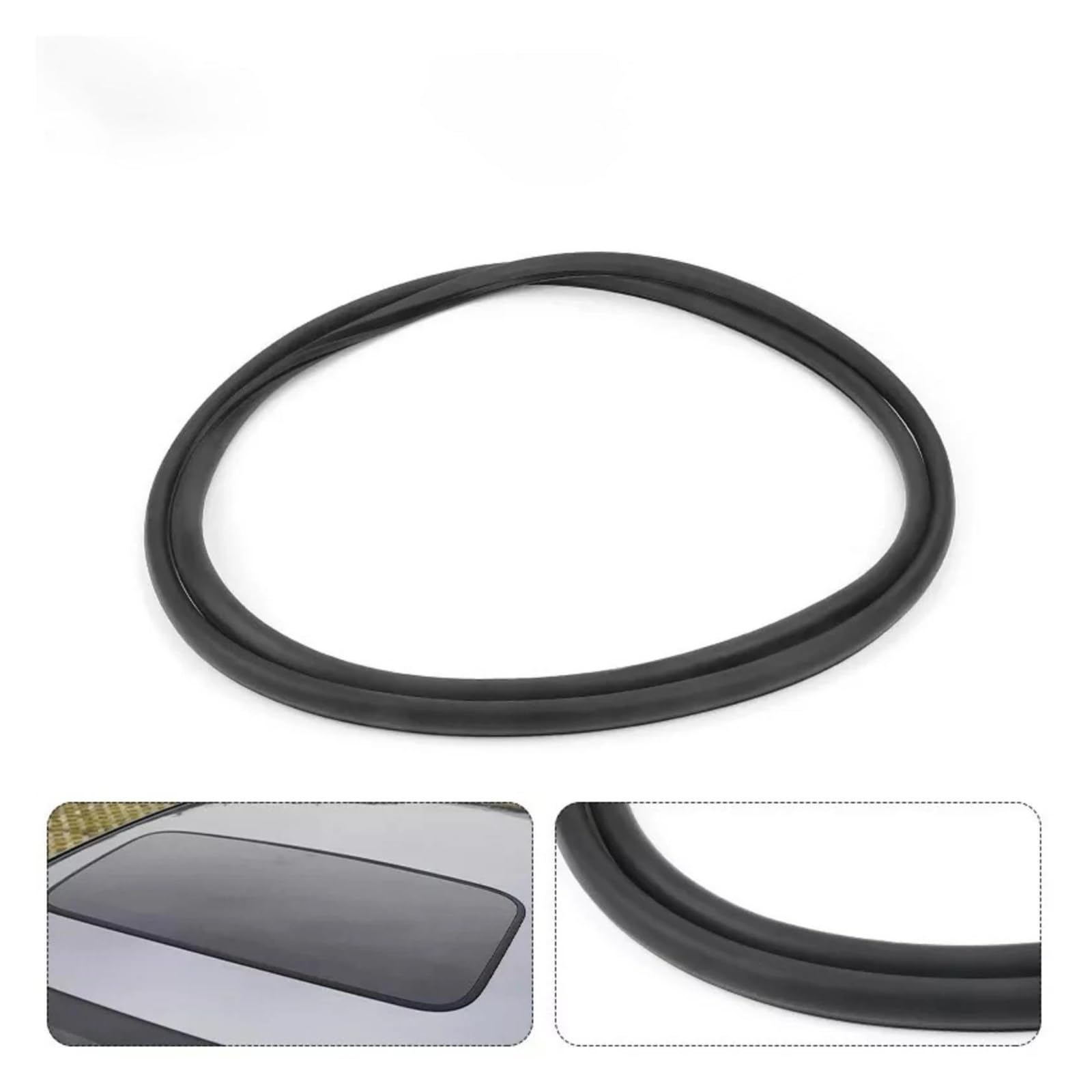 Juntas para Ventanas de Coche, Juntas de Goma para Techo Solar, Cinta de Sellado para Honda Civic 2006-2019, Protectores de Bordes de Puertas