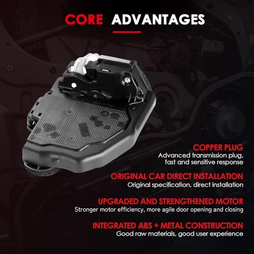 Image of CCIYU Door Lock Actuator Rear Right side for Toyota Tundra 2007-2019 | for Toyota Sequoia 2008-2019 Door Lock Latch Actuator replaces for 931-487,690500C060,69050-0C060