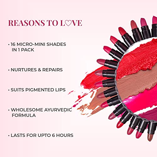 Just-Herbs-Ayurvedic-Creamy-Matte-Lipstick-Set-For-Lip-Hydrating-Moisturizing-Suitable-For-All-Indian-Tones-38gm-Pack-of-16