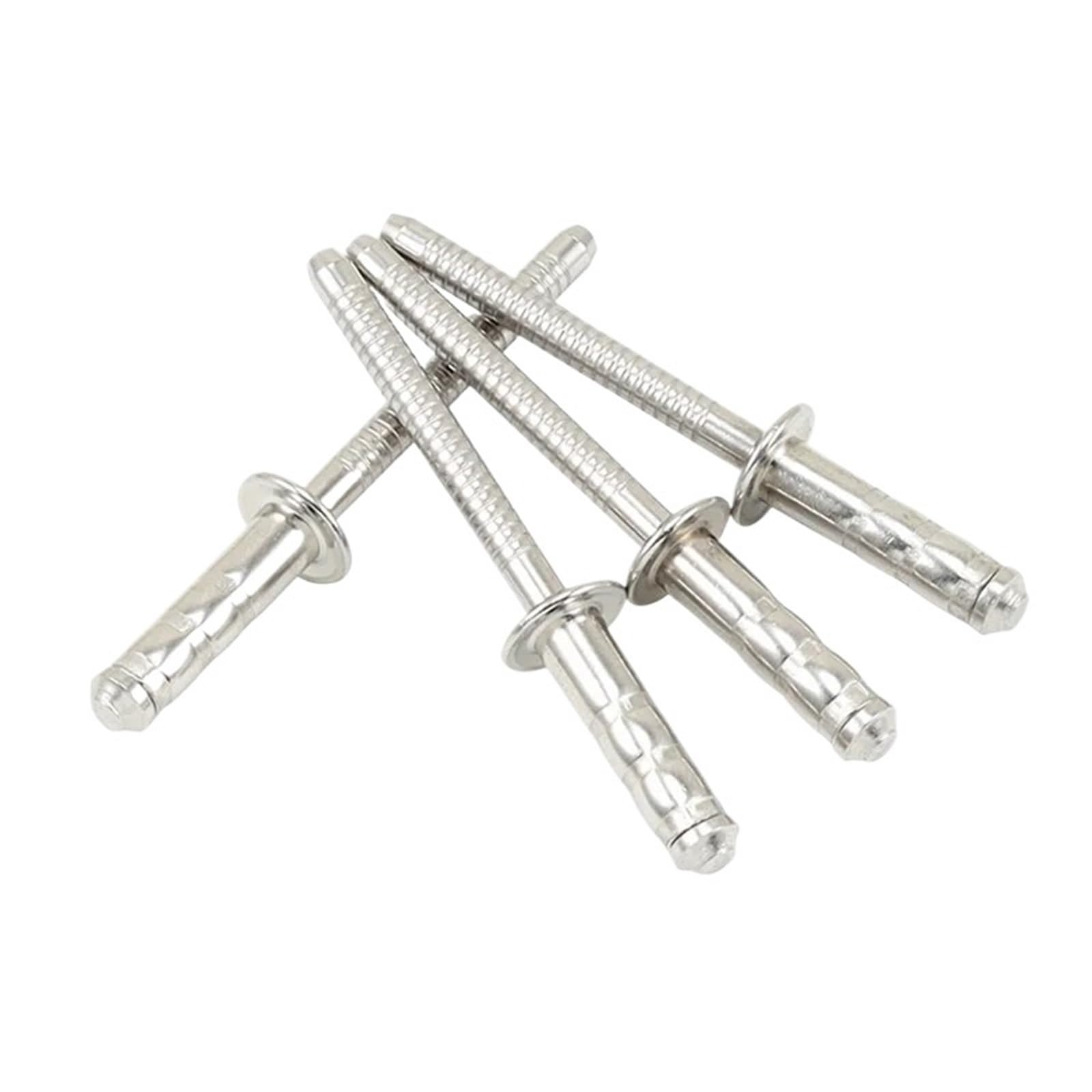 30/50pcs Stainless Steel Strength Blind Rivet Multi-grip Capability Large Side Bearing Area