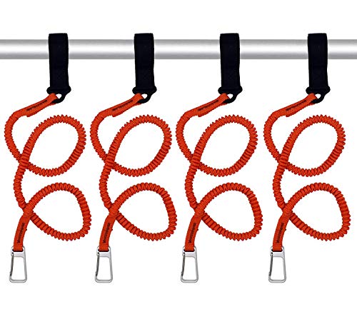 YYST Orange Paddle Leash Paddle Holder Tool Lanyard - No Paddle